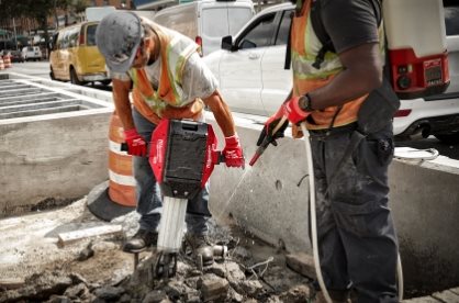 MX FUEL™ 25 Kg Class 28 Mm Hex Demolition Hammer | Breakers